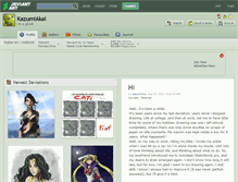 Tablet Screenshot of kazumiakai.deviantart.com