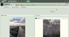 Desktop Screenshot of musicfiend.deviantart.com