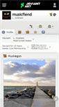 Mobile Screenshot of musicfiend.deviantart.com