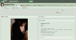 Desktop Screenshot of kissing-the-nurse.deviantart.com