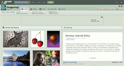 Desktop Screenshot of deragonmaji.deviantart.com