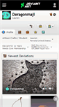 Mobile Screenshot of deragonmaji.deviantart.com