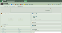 Desktop Screenshot of destrojah.deviantart.com
