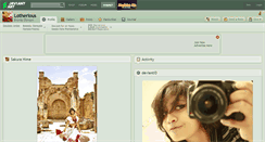 Desktop Screenshot of lotherious.deviantart.com