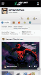 Mobile Screenshot of mrhardstone.deviantart.com