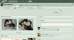 Desktop Screenshot of girlstrangerlove.deviantart.com