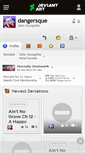 Mobile Screenshot of dangersque.deviantart.com
