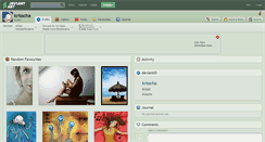 Desktop Screenshot of krisscha.deviantart.com