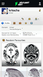 Mobile Screenshot of krisscha.deviantart.com