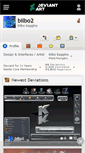 Mobile Screenshot of bilbo2.deviantart.com