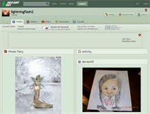Tablet Screenshot of lightningflash2.deviantart.com