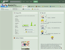 Tablet Screenshot of bavaria-fc.deviantart.com