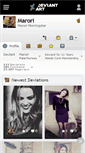 Mobile Screenshot of marori.deviantart.com
