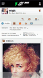 Mobile Screenshot of migis.deviantart.com