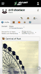 Mobile Screenshot of evil-shoelace.deviantart.com