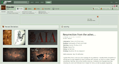 Desktop Screenshot of drawder.deviantart.com