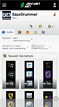 Mobile Screenshot of basedrummer.deviantart.com