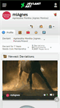 Mobile Screenshot of miagnes.deviantart.com