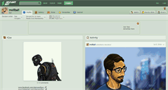 Desktop Screenshot of molibali.deviantart.com