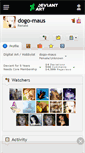 Mobile Screenshot of dogo-maus.deviantart.com