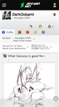 Mobile Screenshot of darkookami.deviantart.com
