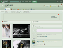 Tablet Screenshot of complexptsd.deviantart.com