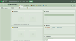 Desktop Screenshot of city-of-shadows.deviantart.com
