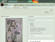 Tablet Screenshot of hip-inc.deviantart.com