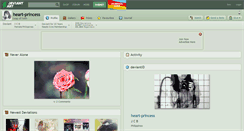 Desktop Screenshot of heart-princess.deviantart.com