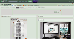 Desktop Screenshot of mirkocamia.deviantart.com