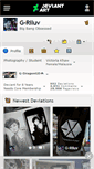 Mobile Screenshot of g-riluv.deviantart.com