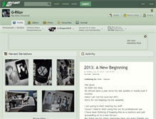 Tablet Screenshot of g-riluv.deviantart.com