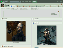 Tablet Screenshot of draegg.deviantart.com