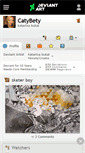 Mobile Screenshot of catybety.deviantart.com