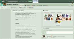 Desktop Screenshot of dothack-theworld.deviantart.com
