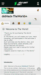 Mobile Screenshot of dothack-theworld.deviantart.com