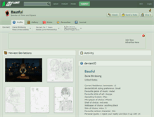 Tablet Screenshot of bausful.deviantart.com