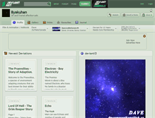 Tablet Screenshot of byakuhan.deviantart.com