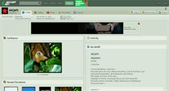 Desktop Screenshot of alejarb.deviantart.com