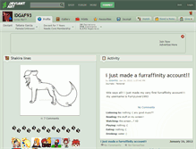 Tablet Screenshot of idgaf93.deviantart.com
