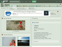 Tablet Screenshot of 3dpoint.deviantart.com