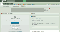 Desktop Screenshot of inuyashafmaskoolar.deviantart.com