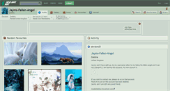 Desktop Screenshot of jayms-fallen-angel.deviantart.com