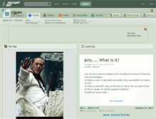 Tablet Screenshot of cjgyen.deviantart.com