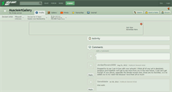Desktop Screenshot of muscleartgallery.deviantart.com