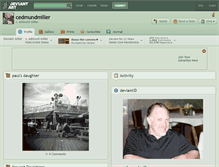 Tablet Screenshot of cedmundmiller.deviantart.com