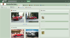 Desktop Screenshot of porsche-fan-club.deviantart.com