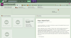Desktop Screenshot of luverofanimeanddp.deviantart.com