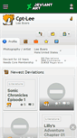 Mobile Screenshot of cpt-lee.deviantart.com
