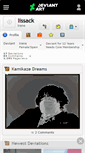 Mobile Screenshot of lissack.deviantart.com